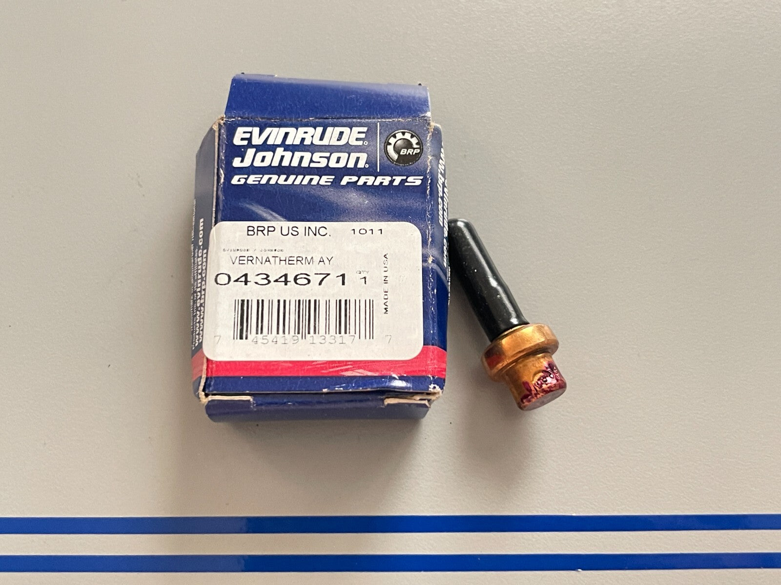 *NEW OEM* 0720 OMC Johnson Evinrude Vernatherm Assembly 434671 0434671