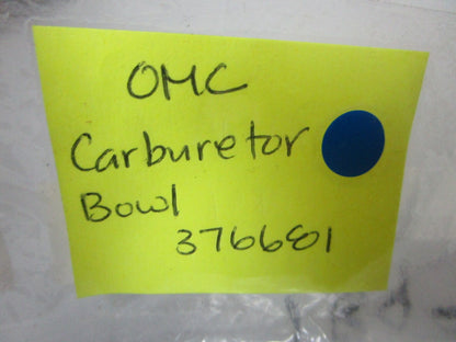 *NEW OEM* 0810 OMC Johnson Evinrude Carburetor Bowl 376681 0376681