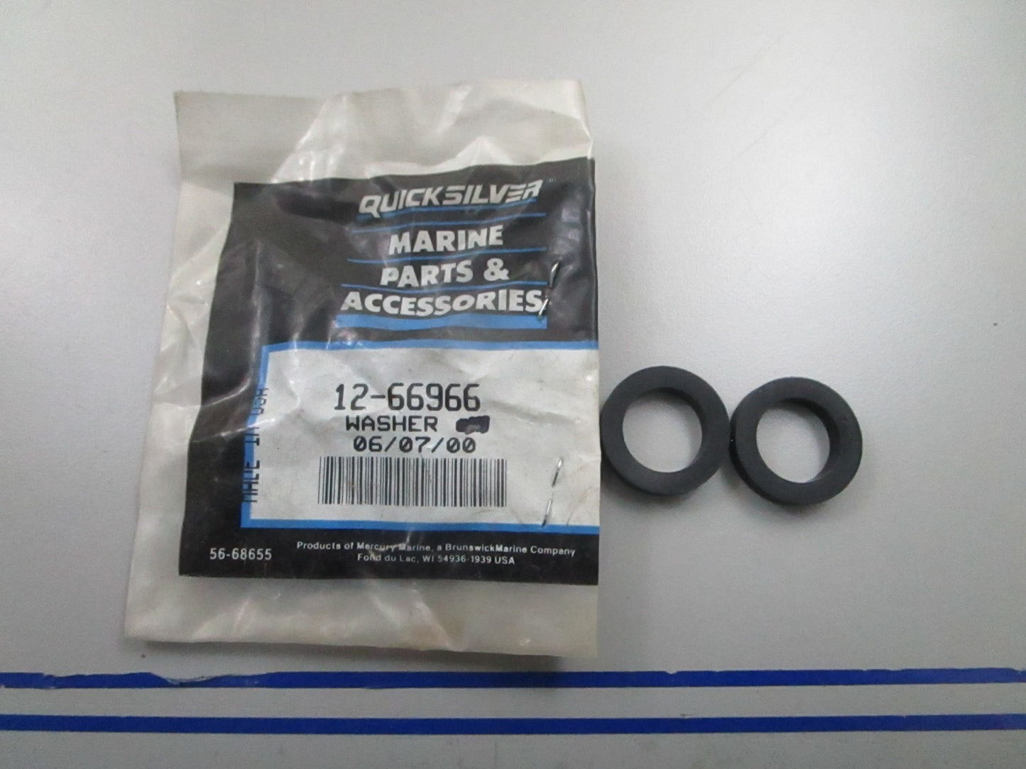 *NEW OEM* (LOT OF 2) 0810 Mercury Quicksilver Washer 12-66966