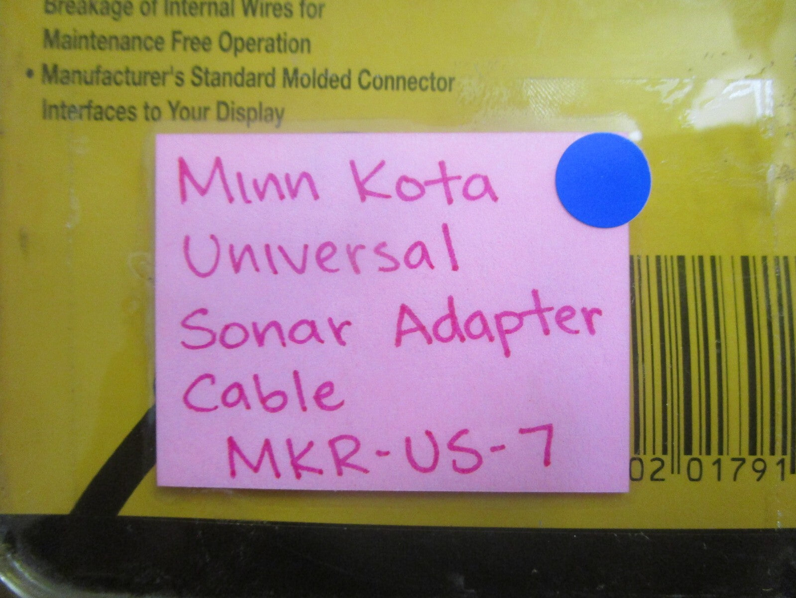 *NEW* 0810 Minn Kota Universal Sonar Adapter Cable MKR-US-7