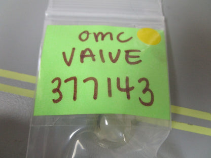 *NEW OEM* 0750 OMC Johnson Evinrude VALVE 377143 0377143