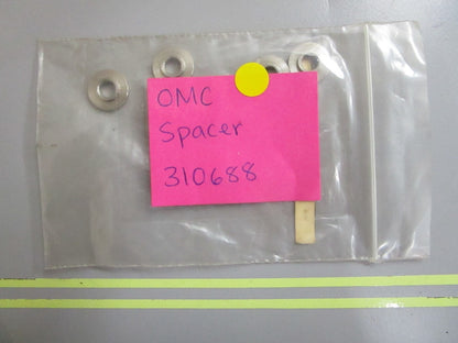 *NEW OEM* (LOT OF 4) 0810 OMC Johnson Evinrude Spacer 310688 0310688