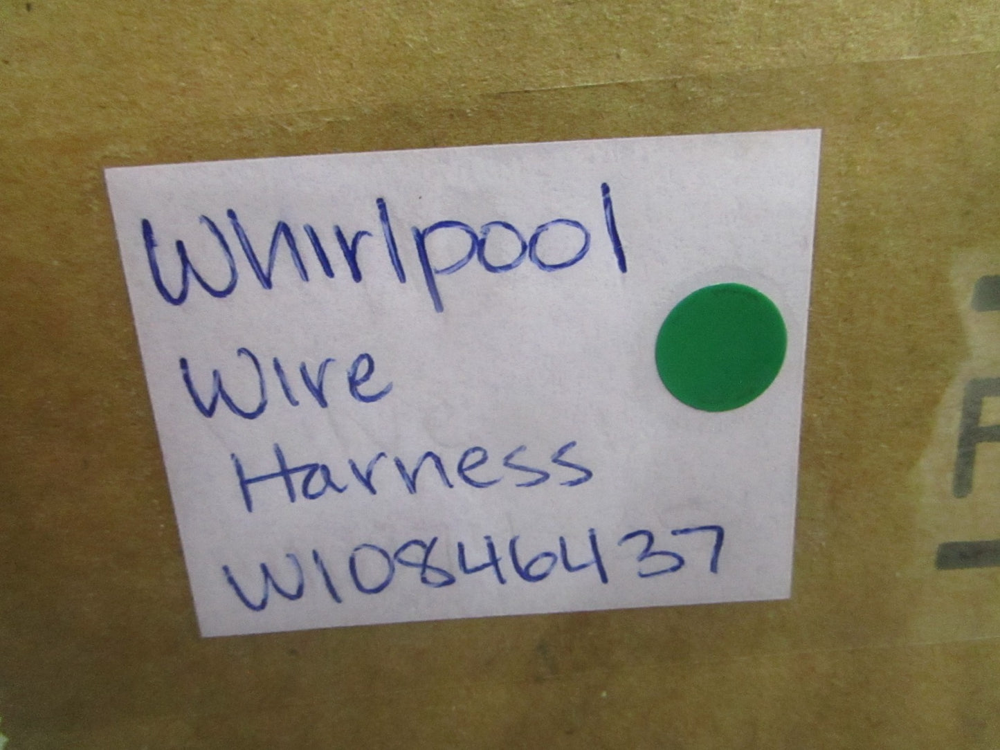 NEW OEM W10846437 Whirlpool Wire Harness 0820