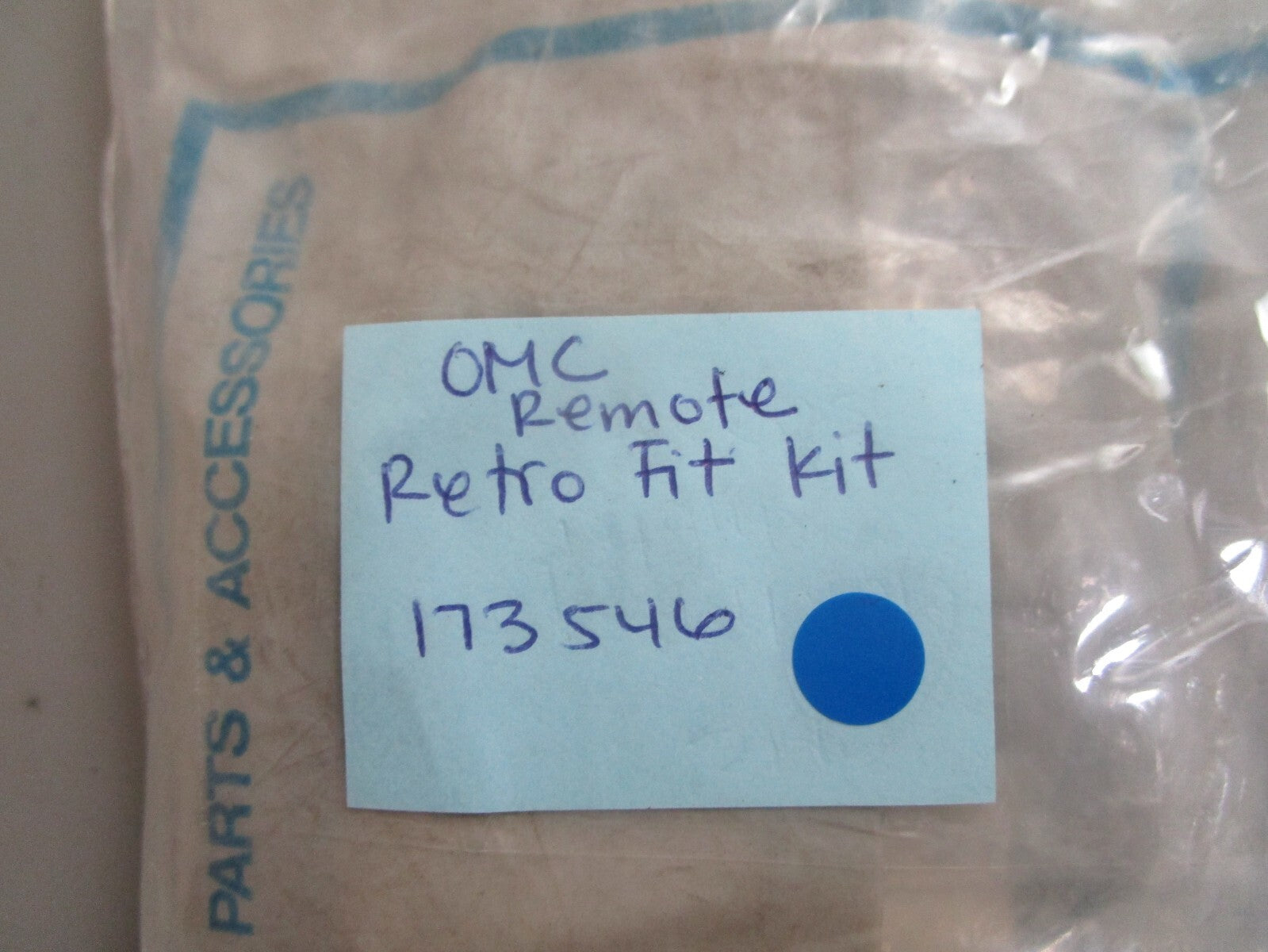 *NEW OEM* 0810 OMC Johnson Evinrude Remote Retro Fit Kit 173546 0173546