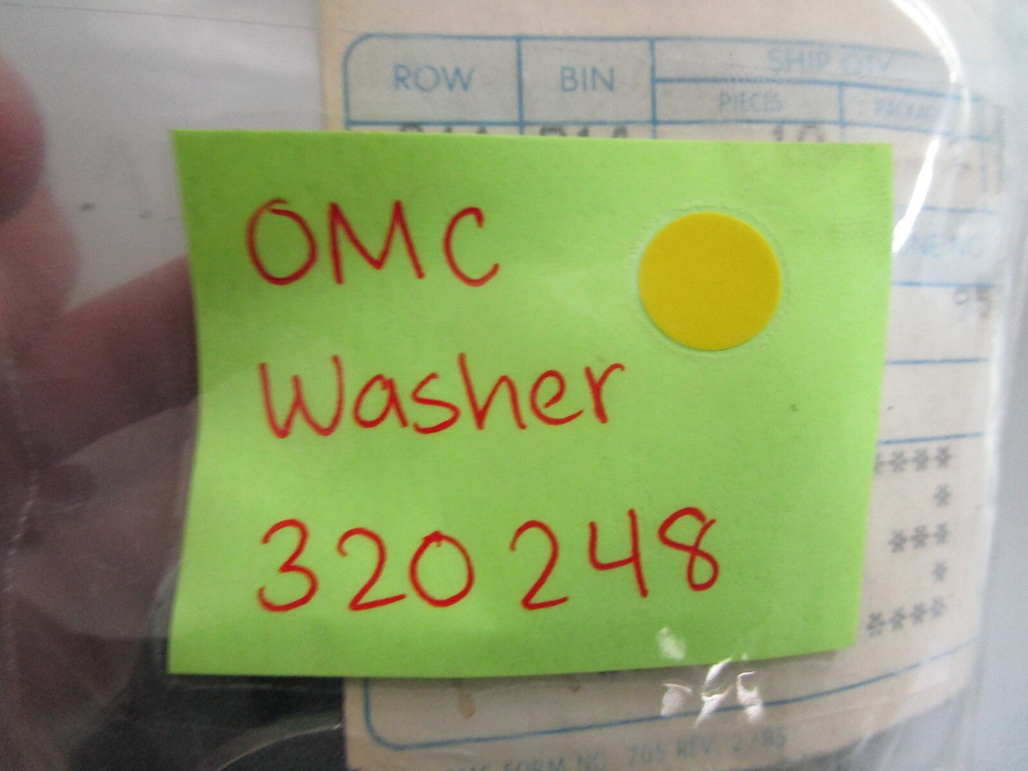 *NEW OEM* (LOT OF 5) 0810 OMC Johnson Evinrude Washer 320248 0320248