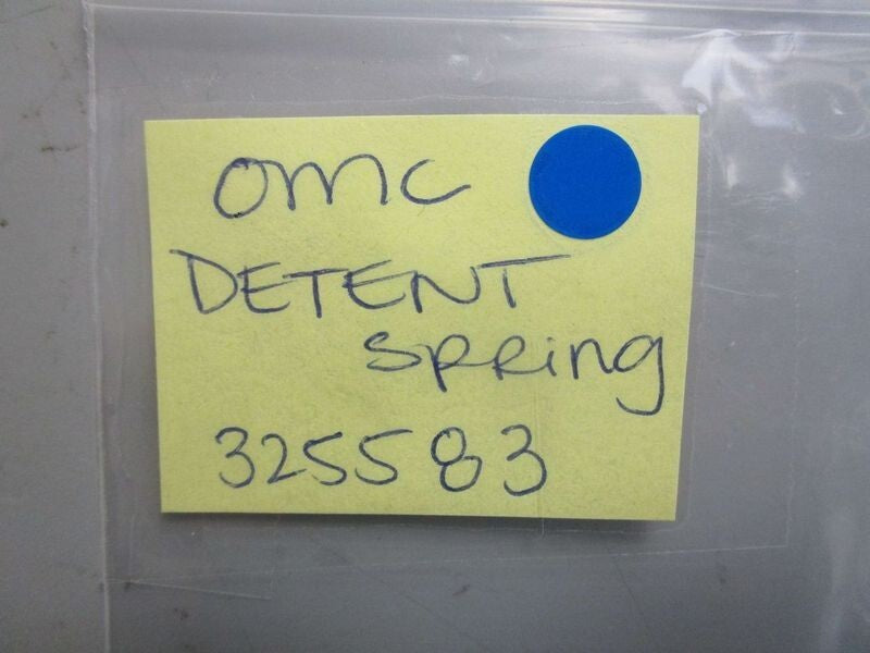*NEW OEM* 0770 OMC Johnson Evinrude Detent Spring 325583 0325583
