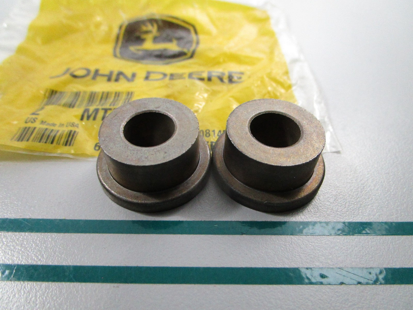 NEW OEM (LOT OF 2) MT740 John Deere Flanged Bushing 0810