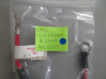 *NEW OEM* 0810 OMC Johnson Evinrude Fuse Holder & Lead 983320 0983320