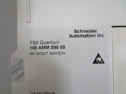 Schneider Modicon 140AMM09000 Quantum Analog Input Output 4I 2O NEW OEM 0820