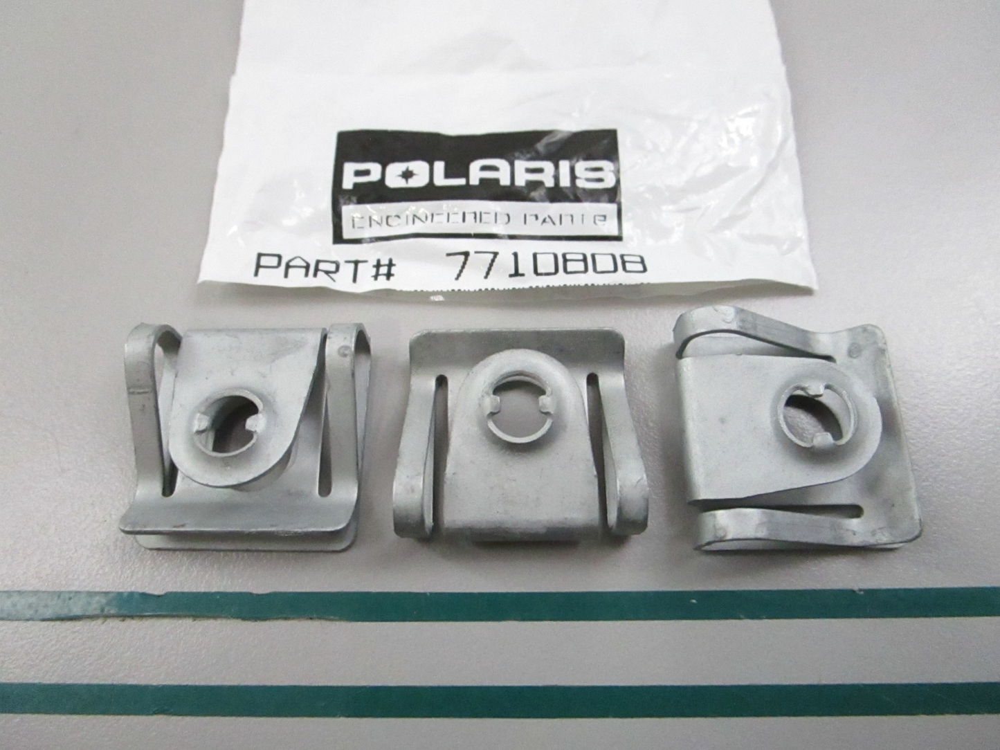 NEW OEM (LOT OF 3) 7710808 Polaris Clip 0810