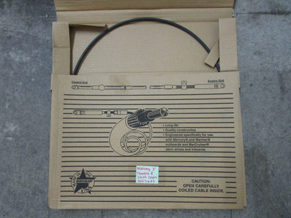 *NEW OEM* 0820 Mercury Quicksilver 3' Throttle & Shift Control Cable 850716A3