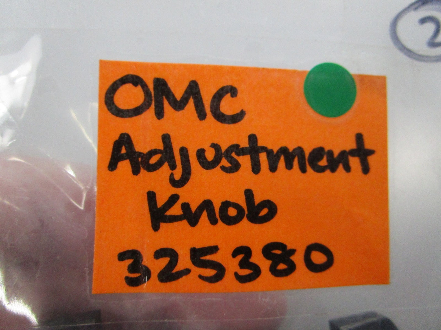 NEW OEM 325380 0325380 OMC Johnson Evinrude Adjustment Knob 0810