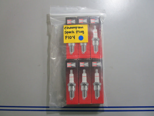 *NEW* (LOT OF 6) 0810 Champion Spark Plug P10Y