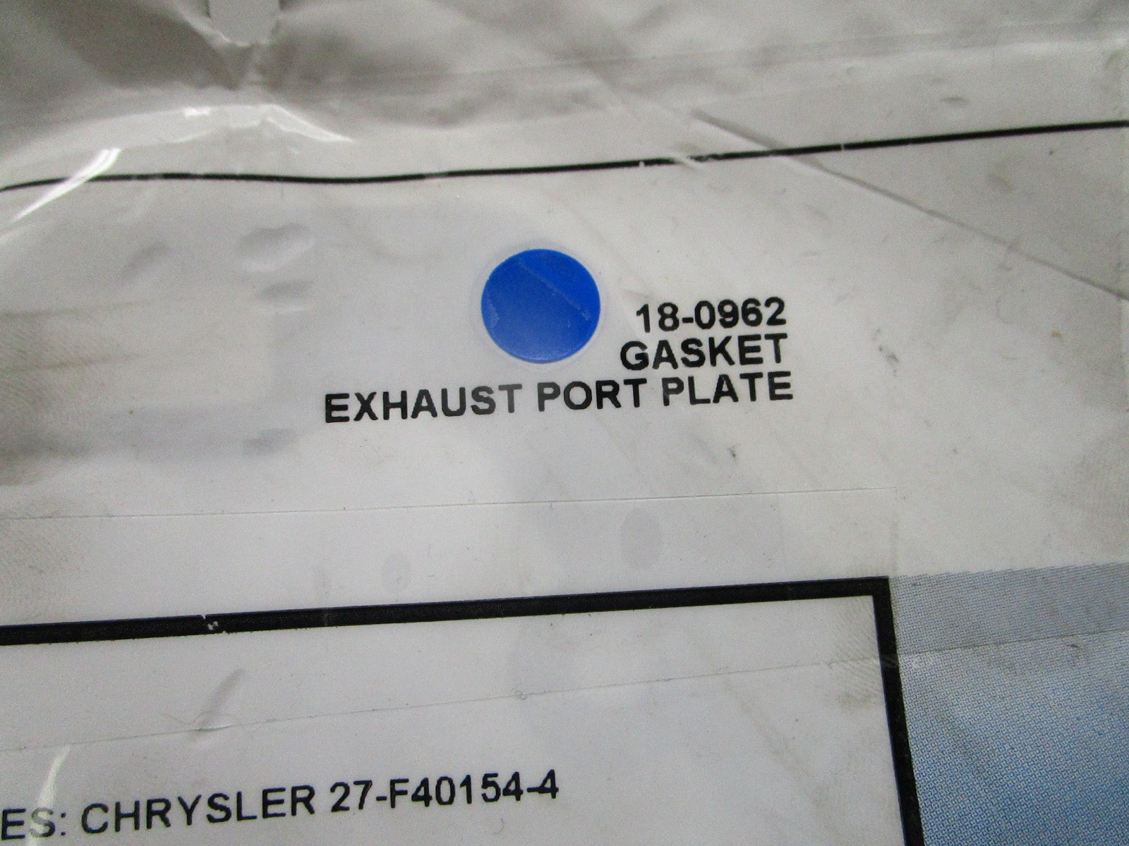 *NEW* 0720 Sierra Exhaust Plate Gasket 18-0962 Replaces: Merc Chrysler 27-F40154