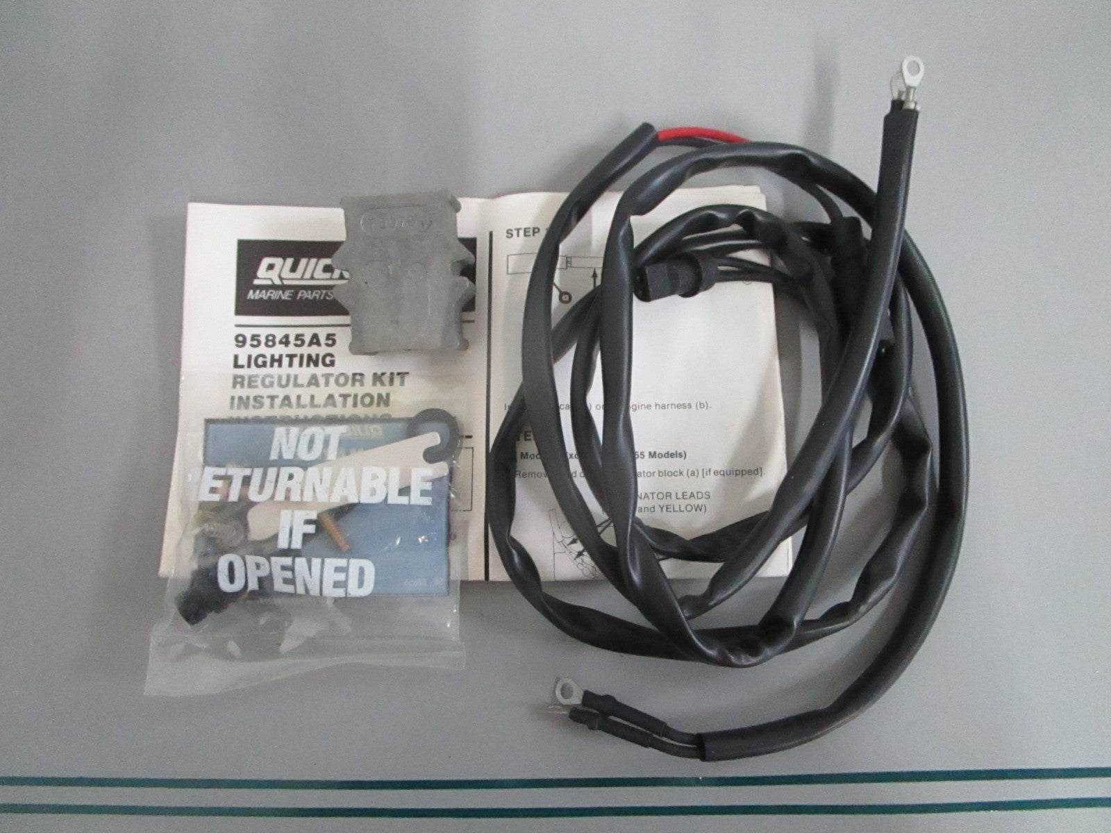 Mercury NEW OEM Lighting Regulator Kit 95845A5 NOS 10-30HP Outboard Part 0820