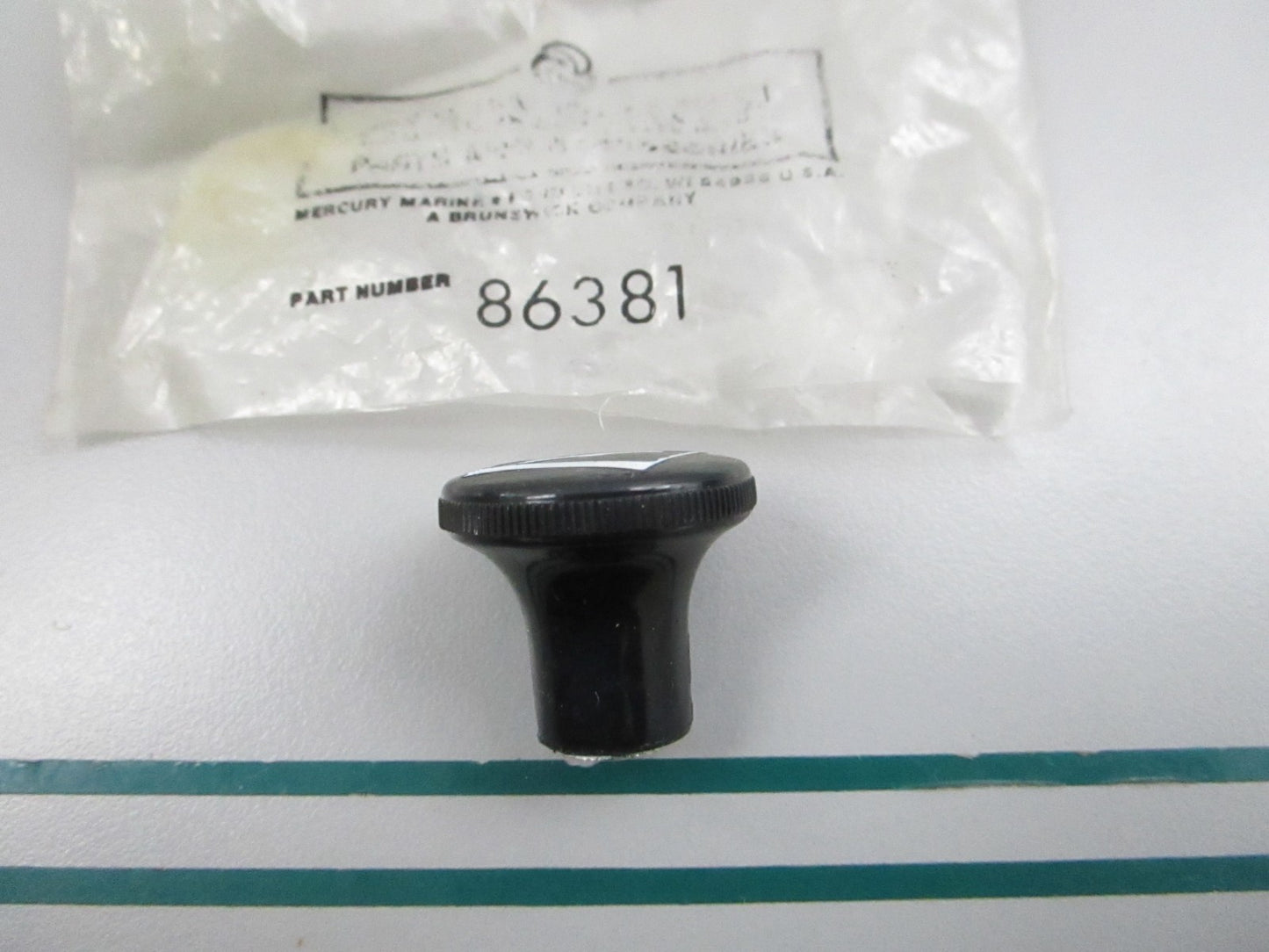 NEW OEM 86381 Mercury Quicksilver Choke Knob 0810