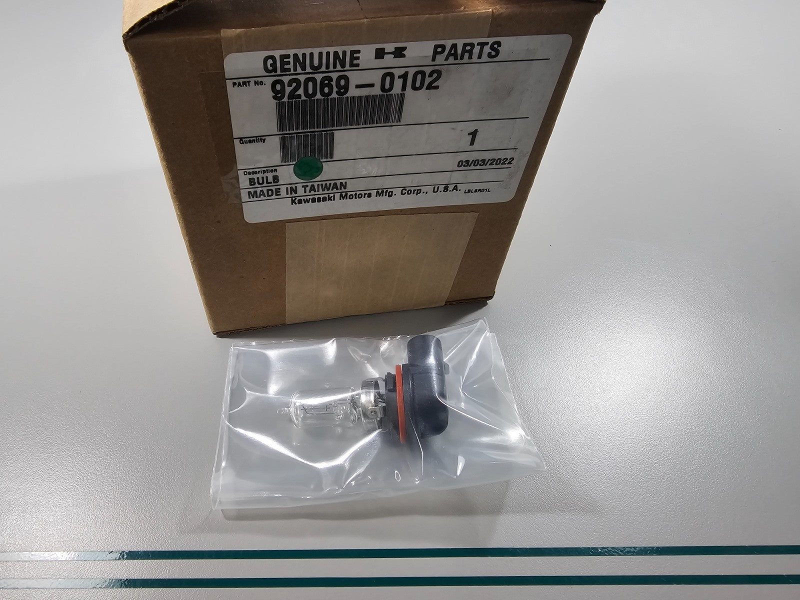 NEW OEM 92069-0102 Kawasaki Bulb 0810