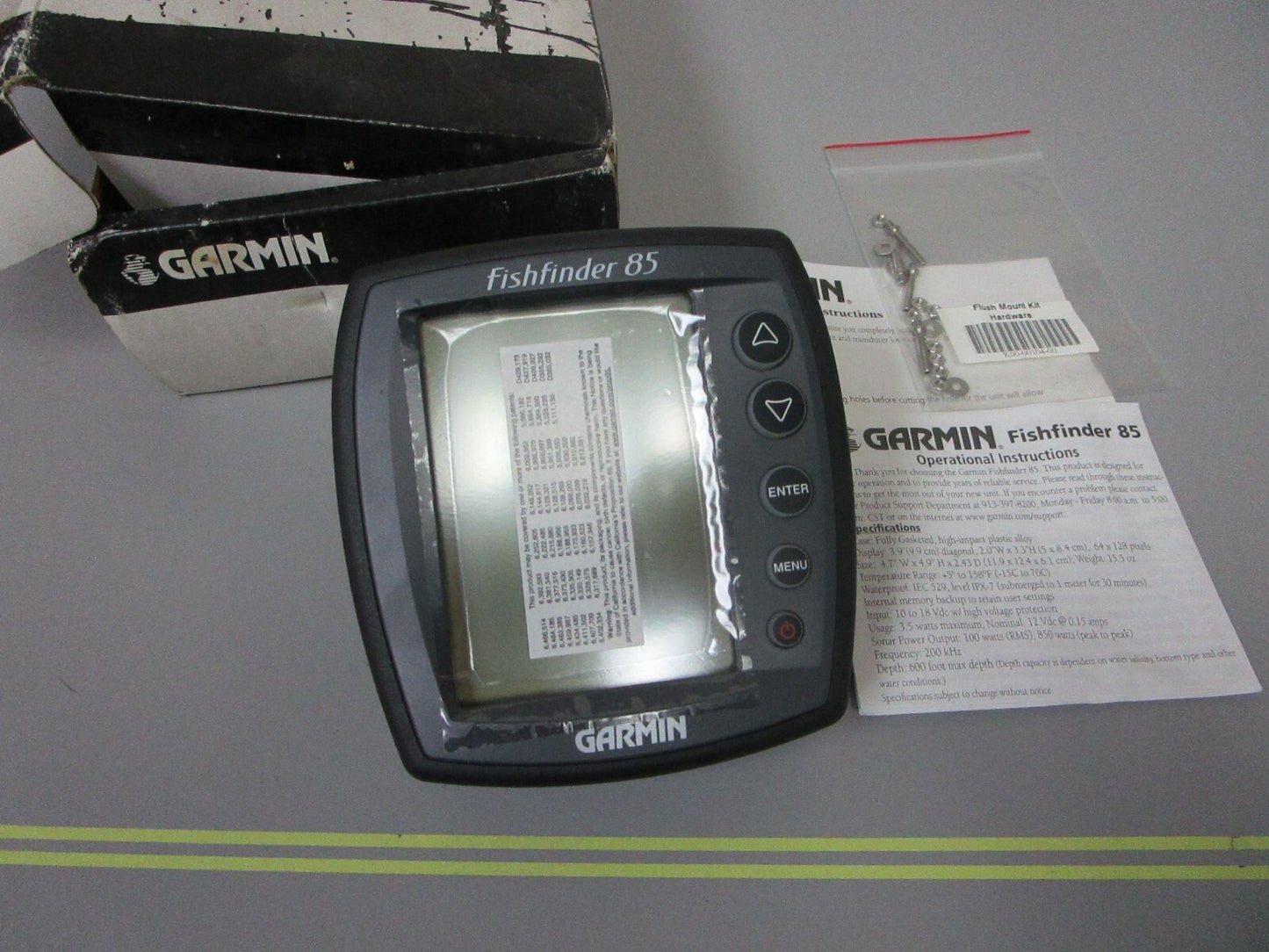 *NEW OEM* 0720 Garmin Fish Finder 85 FF85 010-00314-05 82488759