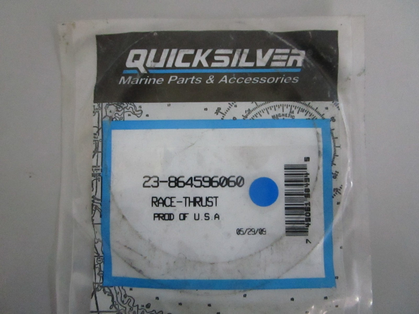 NEW OEM 23-864596060 Mercury Quicksilver Thrust Bearing Race 0820