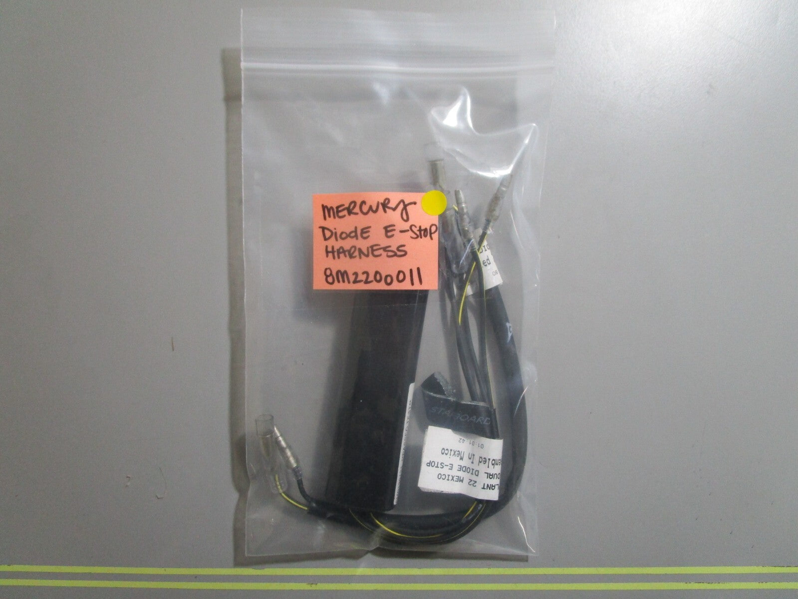 *NEW OEM* 0810 Mercury Quicksilver Diode E-Stop Harness 8M2200011
