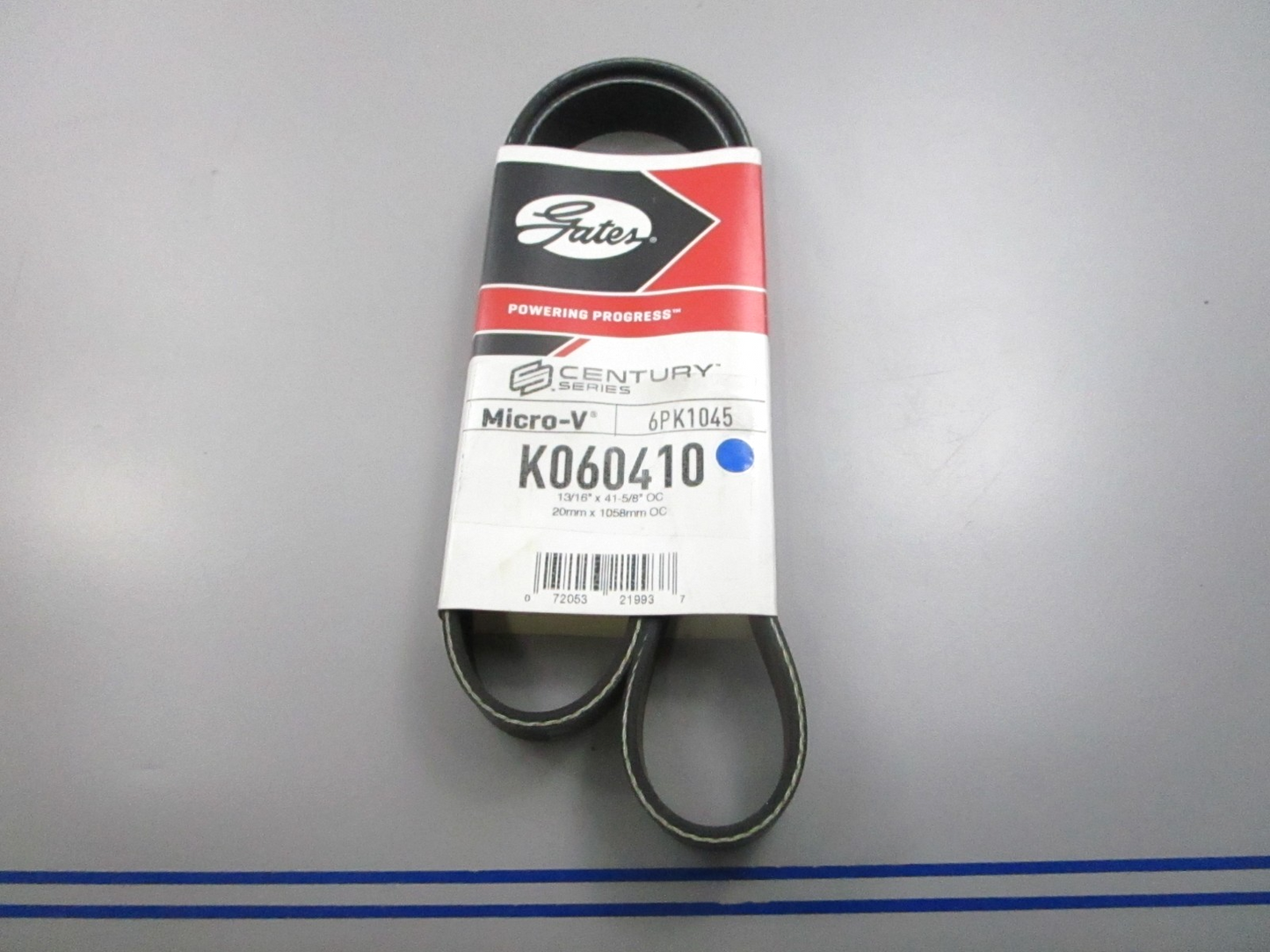 NEW K060410 Gates Micro-V Serpentine Belt 0810