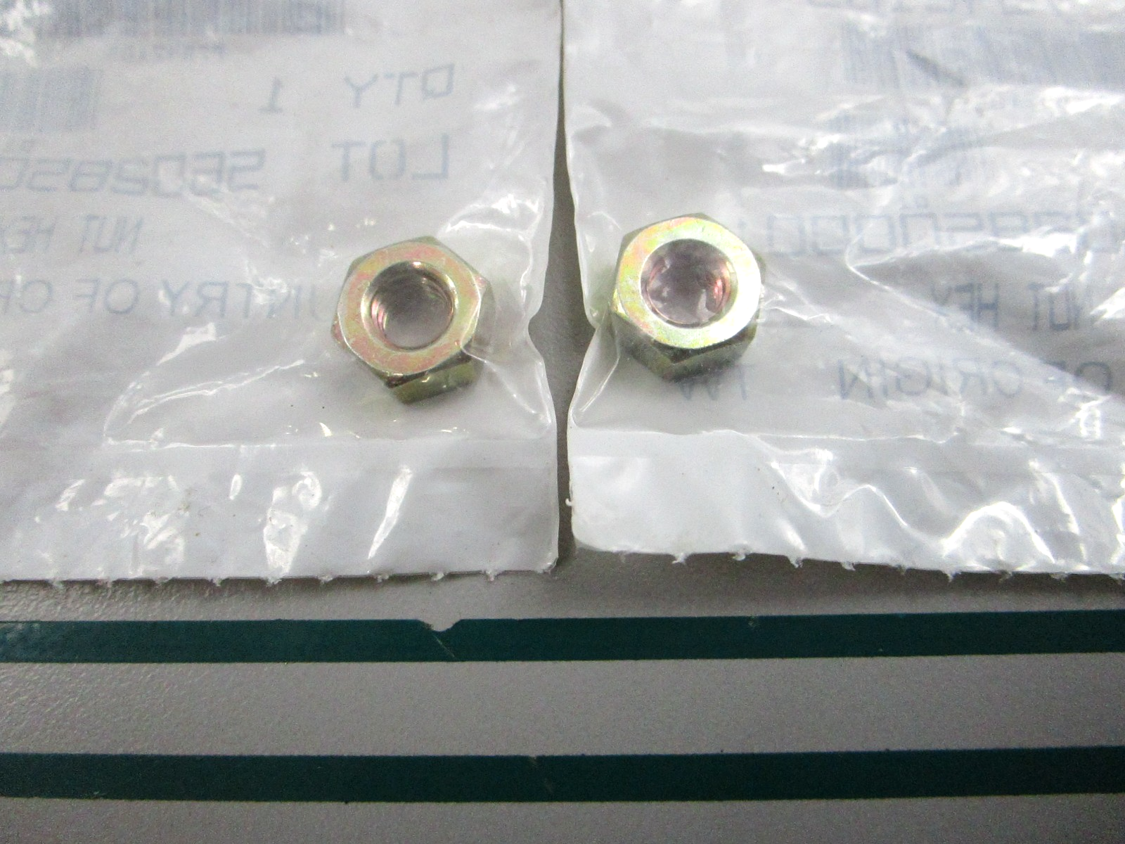 NEW OEM (LOT OF 2) 7542105 Polaris Hex Nut 0810