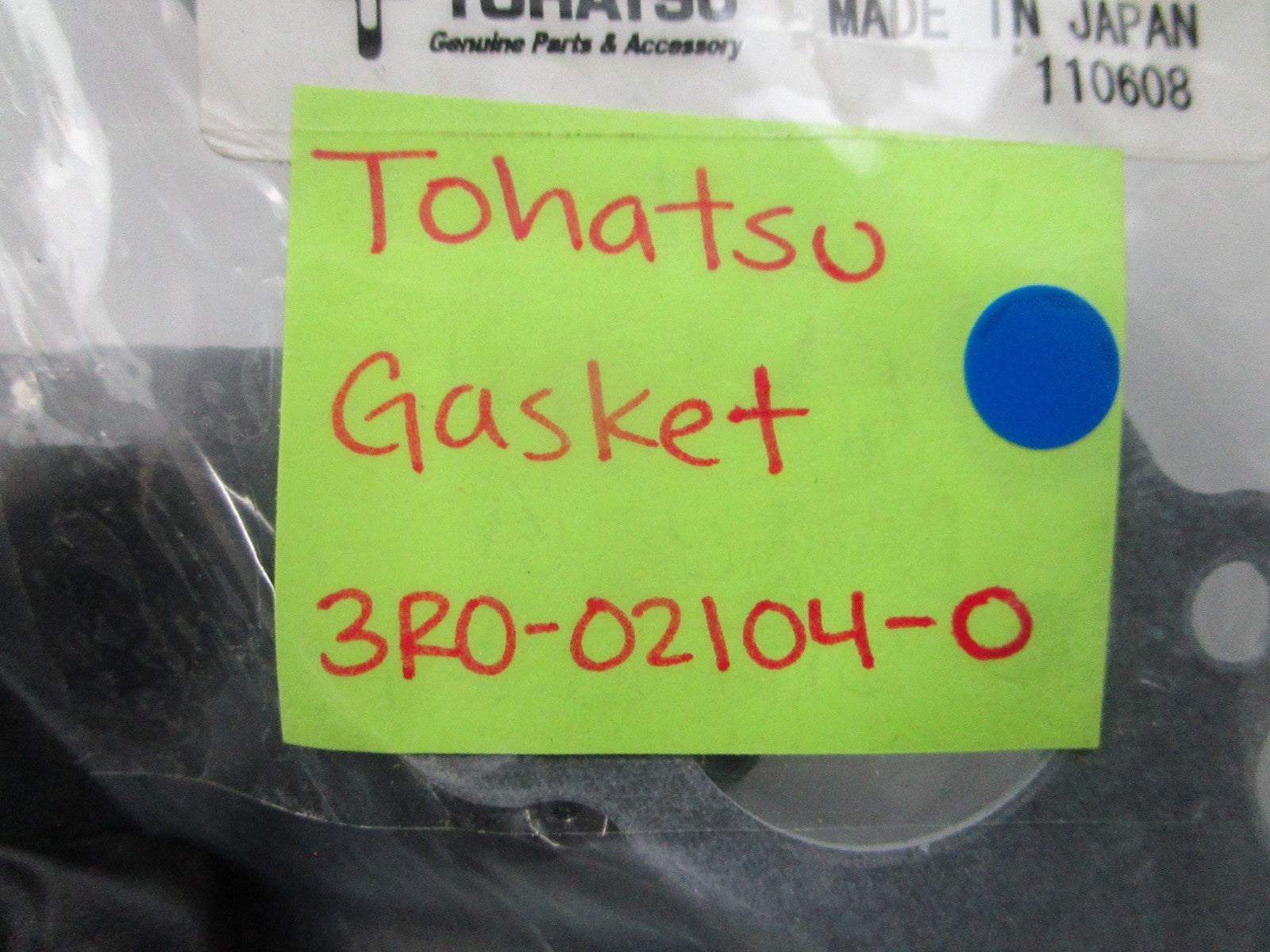 NEW OEM 3R0-02104-0 3R0021040 Tohatsu Gasket 0810