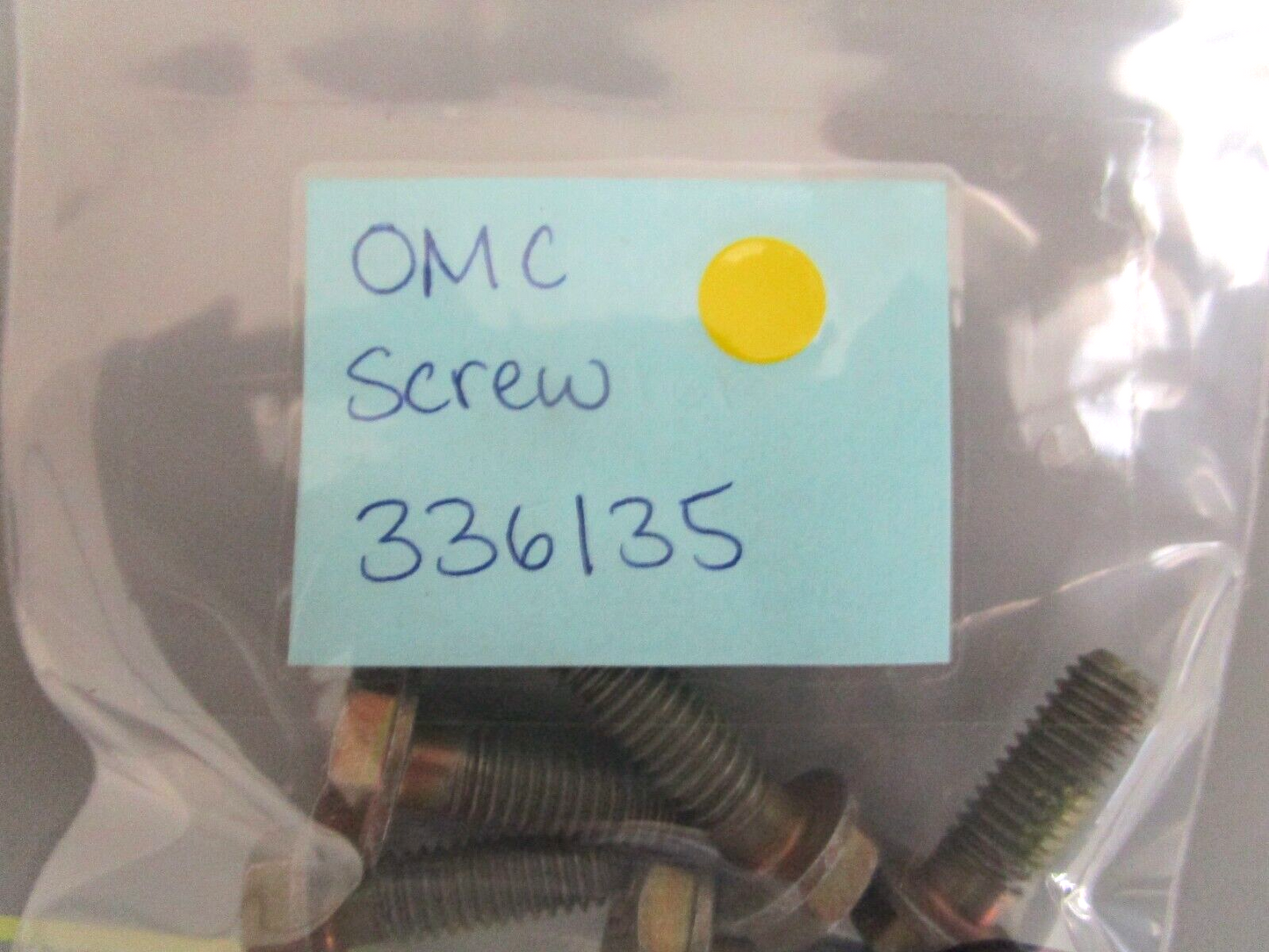 *NEW OEM* 0750 OMC Johnson Evinrude SCREW 336135 0336135