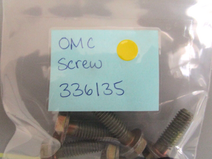 *NEW OEM* 0750 OMC Johnson Evinrude SCREW 336135 0336135