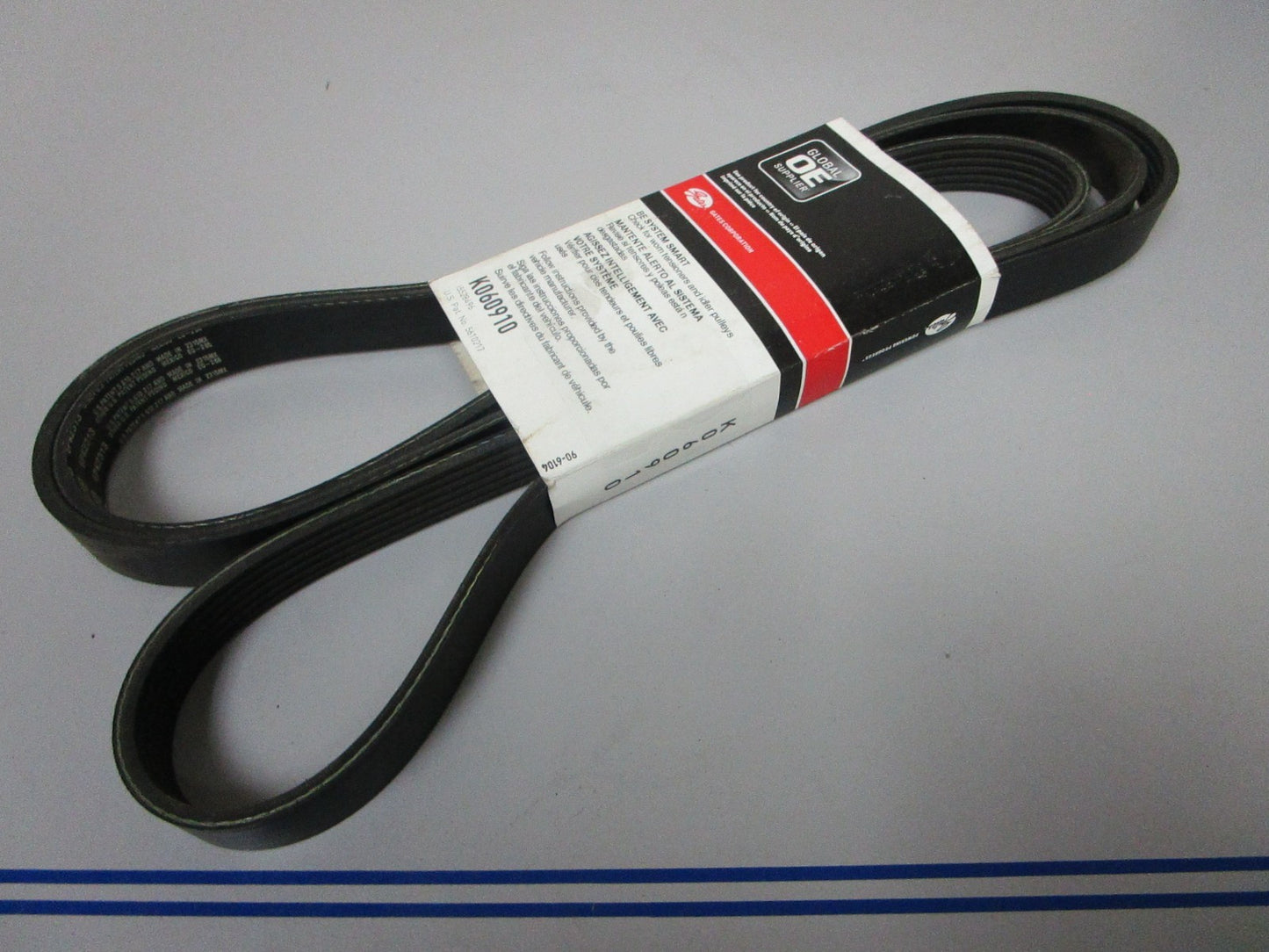 NEW K060910 Gates Micro-V Serpentine Belt 0720