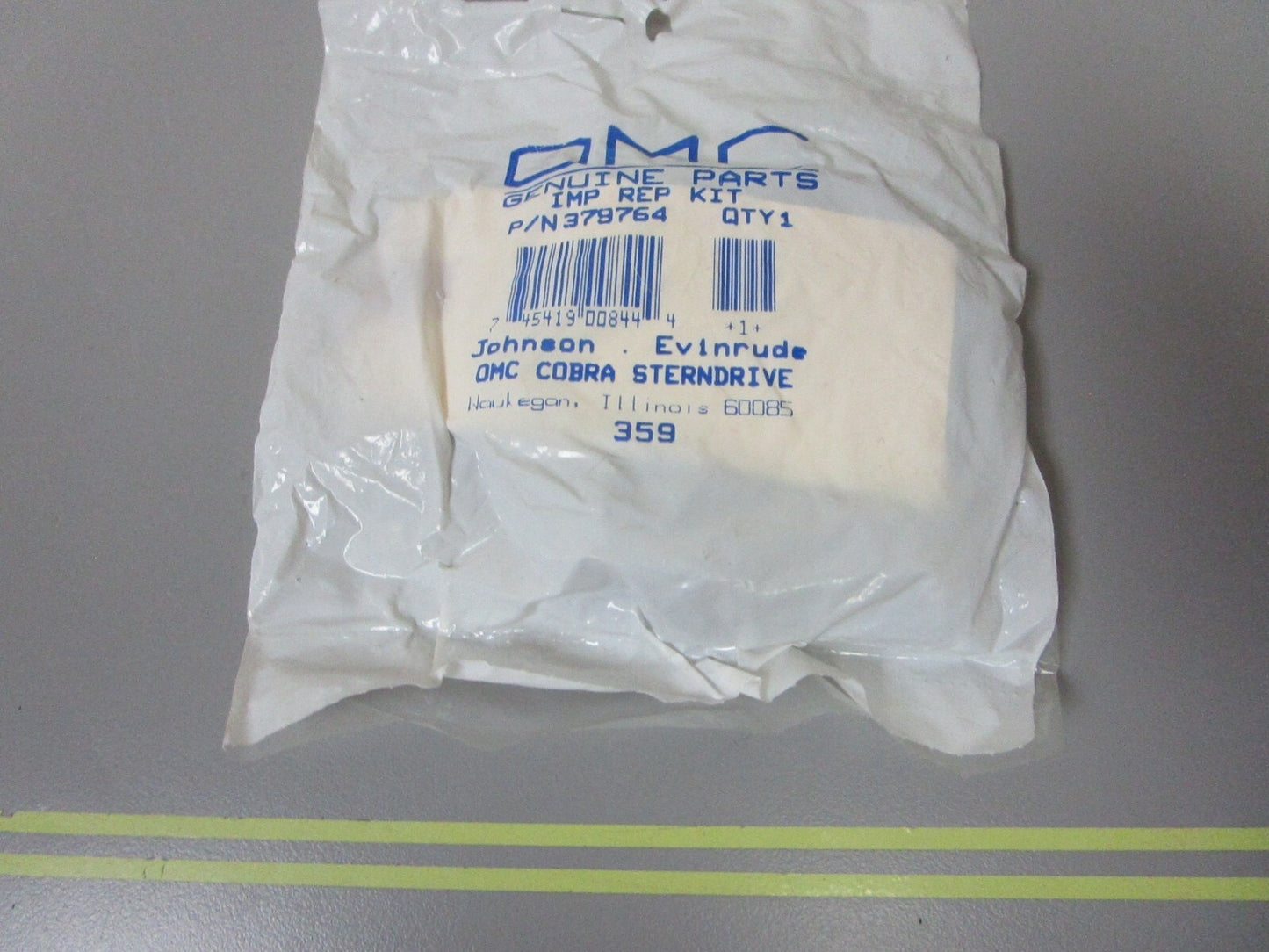 *NEW OEM* 0720 OMC Johnson Evinrude Impeller Repair Kit 379764 0379764
