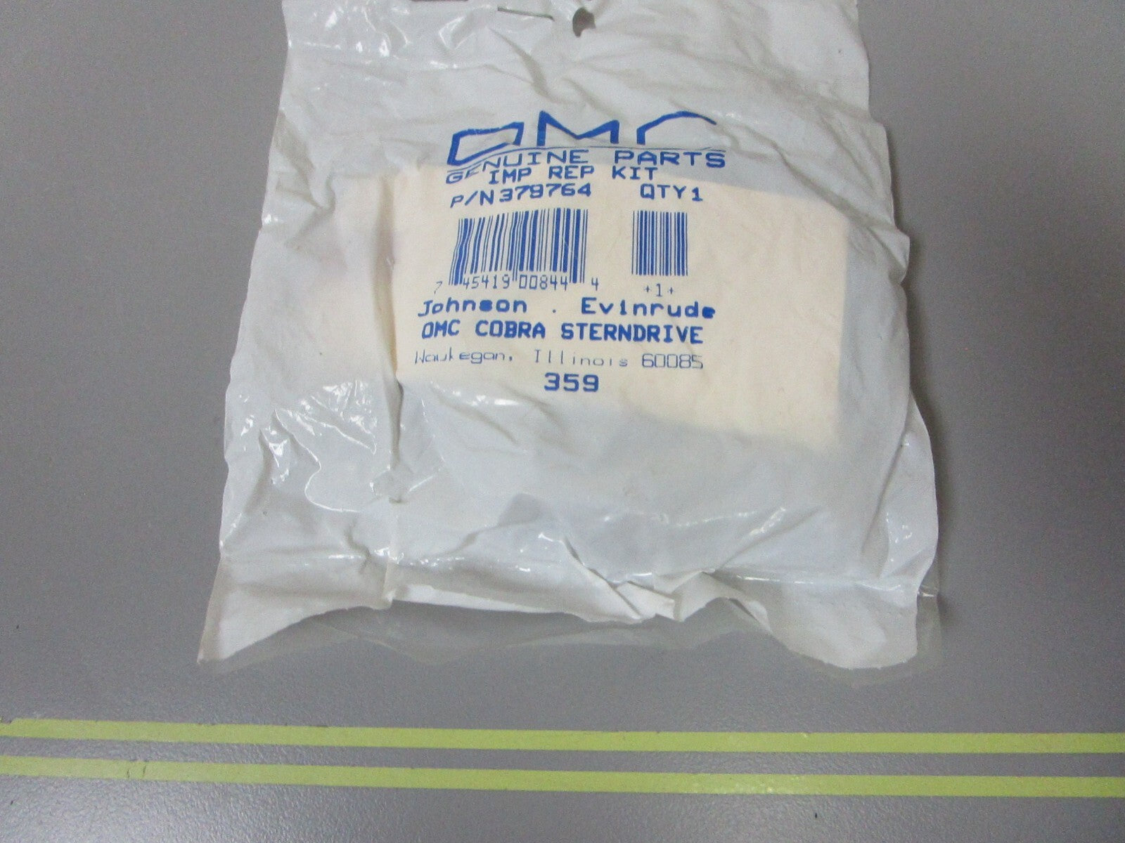 *NEW OEM* 0720 OMC Johnson Evinrude Impeller Repair Kit 379764 0379764