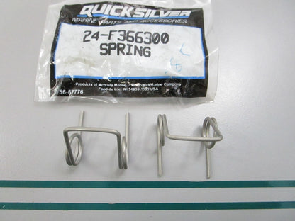 NEW OEM (LOT OF 2) 24-F366300 Mercury Quicksilver Spring 0810
