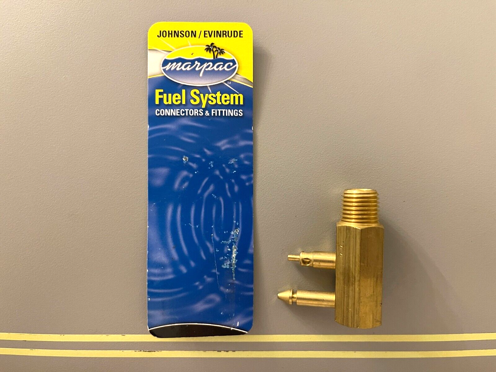 *NEW* 0750 MarPac 1/4 NPT BRASS MALE FITTING 7-0910