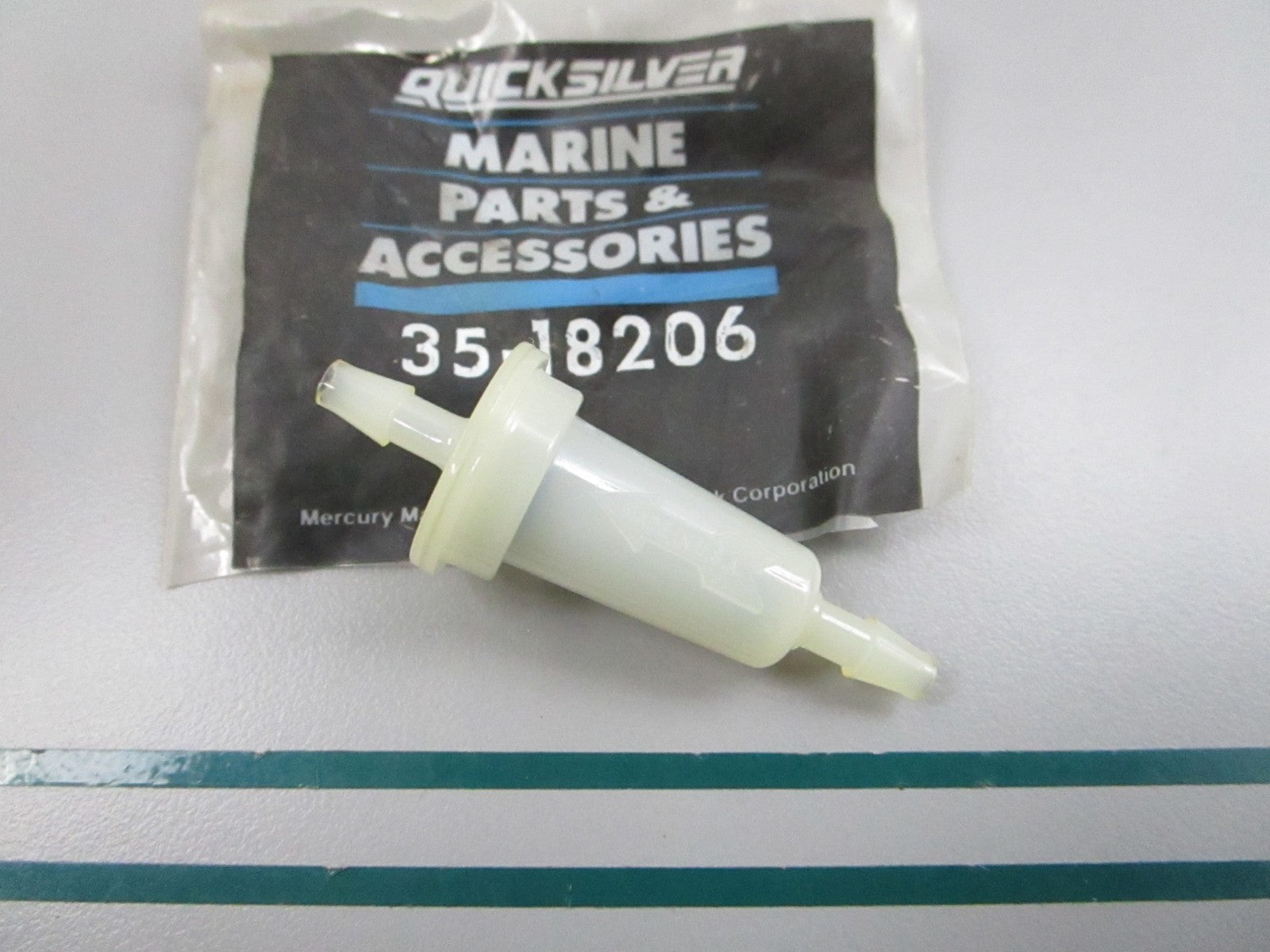 NEW OEM 35-18206 Mercury Quicksilver Fuel Filter 0810