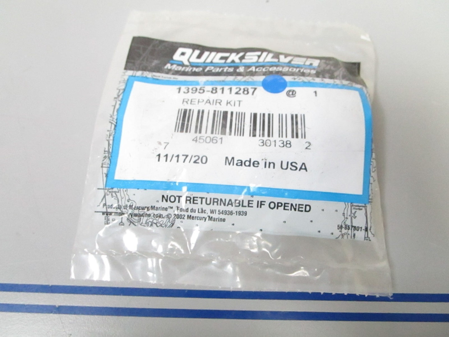 *NEW OEM* 0720 Mercury Quicksilver Repair Kit 1395-811287