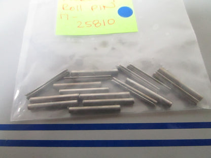 NEW OEM (LOT OF 16) 17-25810 Mercury Quicksilver Roll Pin 0810