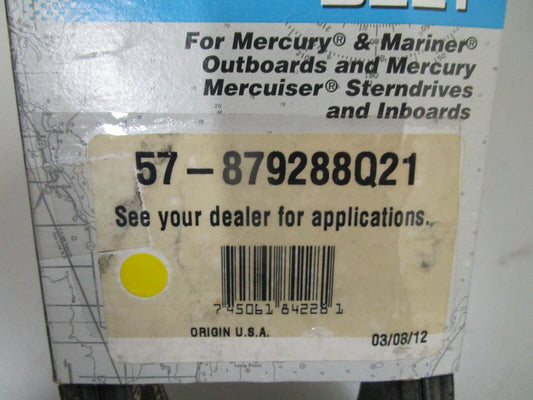 *NEW OEM* 0810 Mercury Quicksilver Serpentine Belt 57-879288Q21