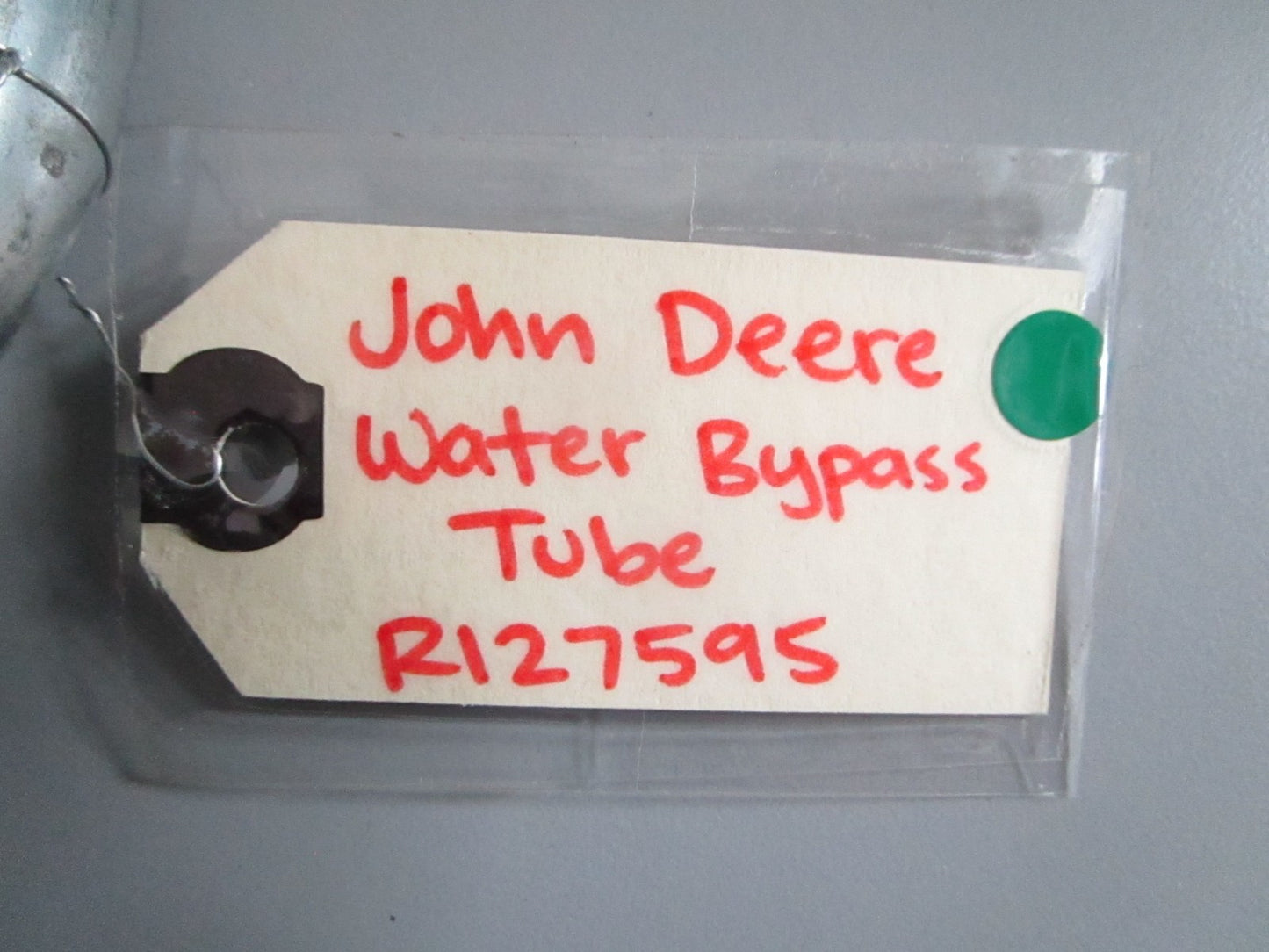 NEW OEM R127595 John Deere Water Bypass Tube 0820