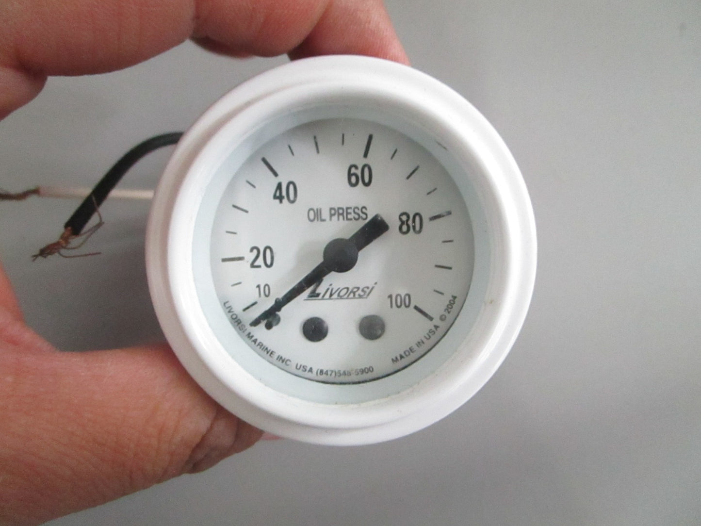 NEW OEM 79-850363A1 Mercury Quicksilver Oil Pressure Gauge 0820