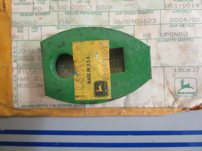 *NEW OEM* 0820 John Deere Plate H84944