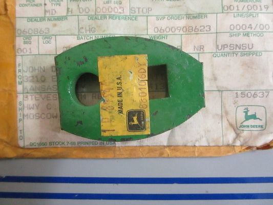 *NEW OEM* 0820 John Deere Plate H84944