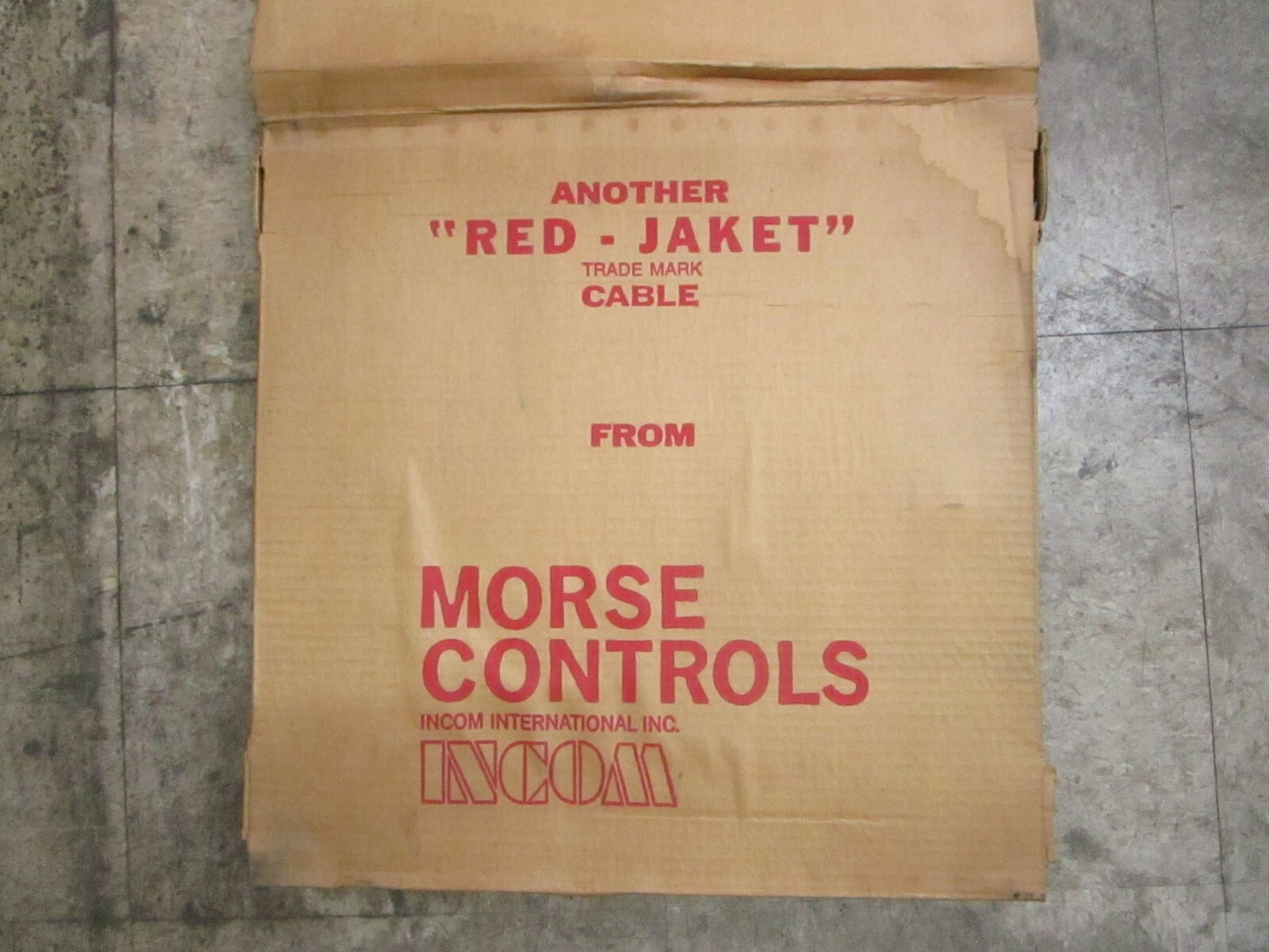 *NEW* 0820 Morse 7' "Red Jaket" Control Cable 048296-0