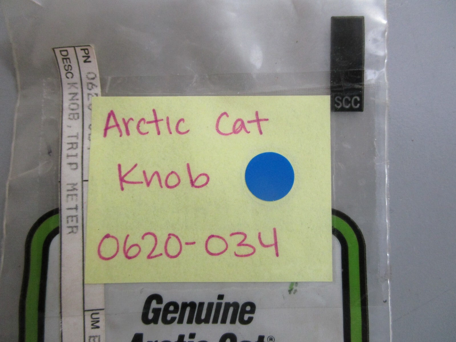 *NEW OEM* (LOT OF 5) 0810 Arctic Cat Knob 0620-034