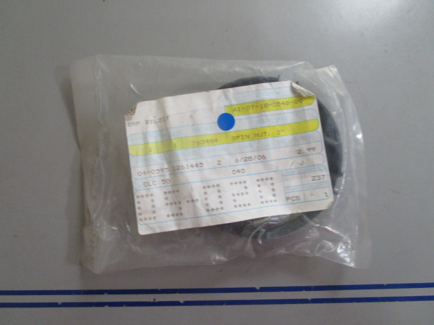 *NEW OEM* 0720 OMC Johnson Evinrude 3" Spin Nut 763484 0763484