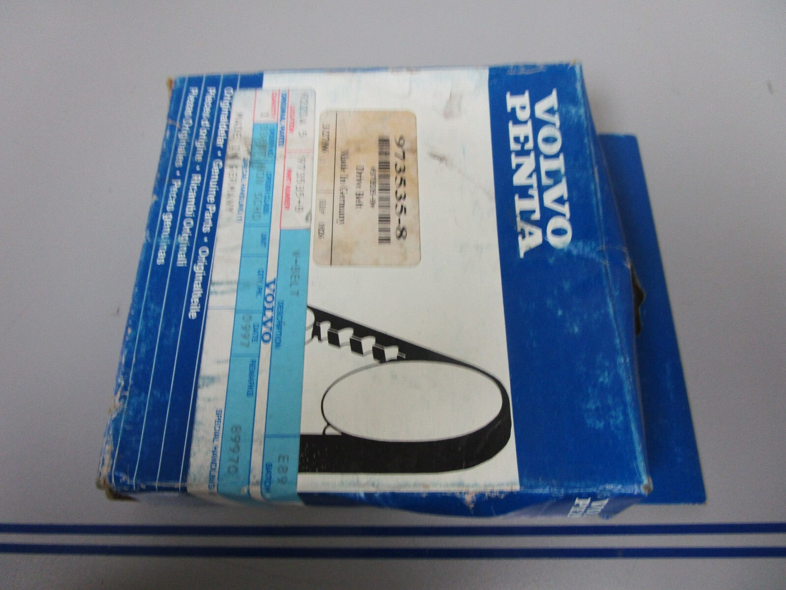 *NEW OEM* 0810 Volvo Penta V-Belt 973535