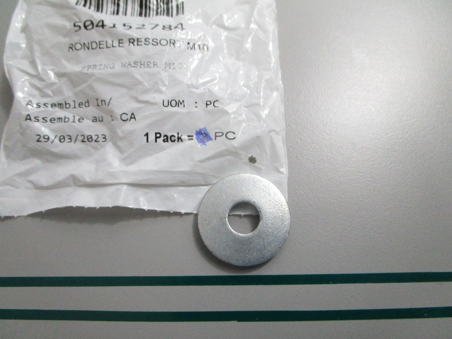 NEW 504152784 Ski-Doo Washer 0810