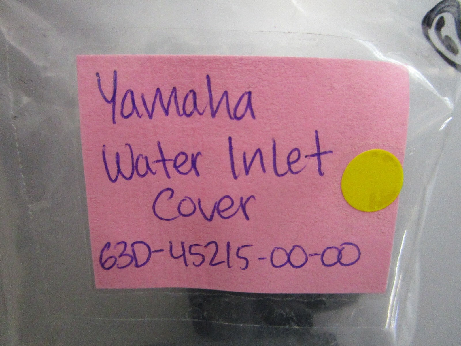 *NEW OEM* 0810 Yamaha Water Inlet Cover 63D-45215-00-00