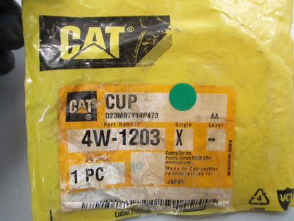 NEW OEM 4W-1203 CAT Roller Bearing Cup 0810