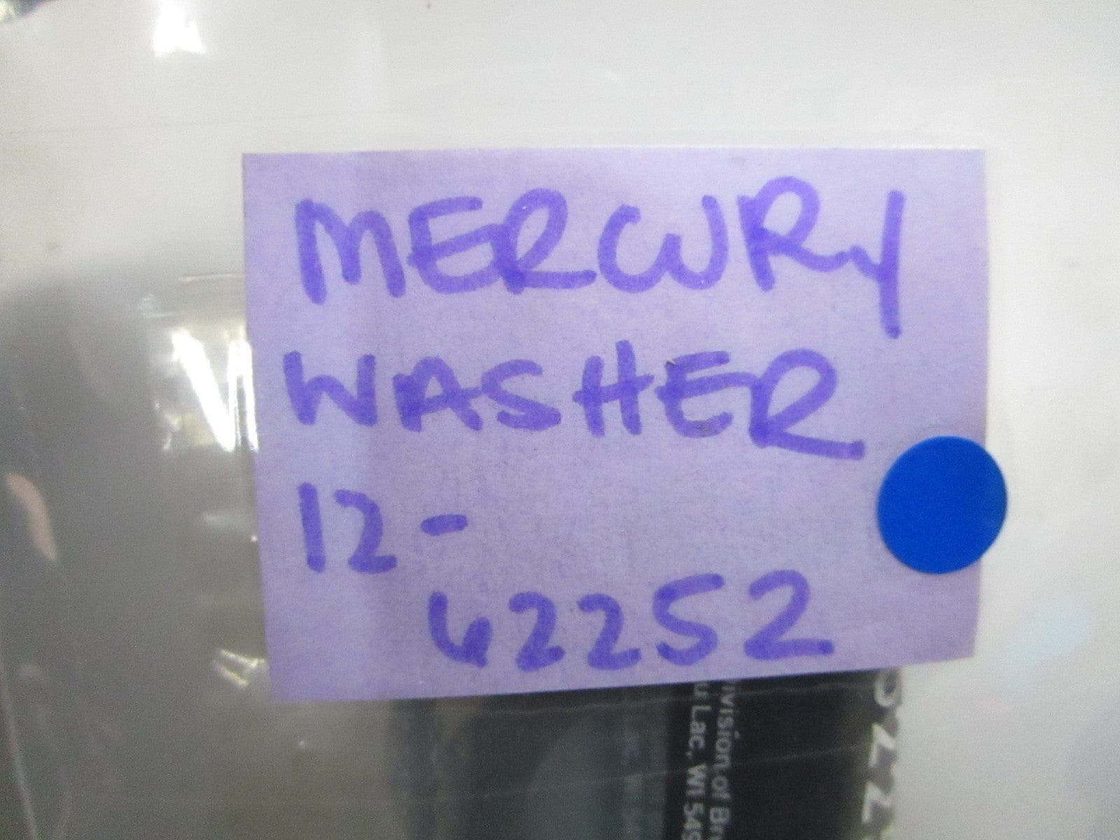 *NEW OEM* (LOT OF 2) 0810 Mercury Quicksilver Washer 12-62252